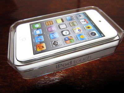 iPod touch ホワイトカラー